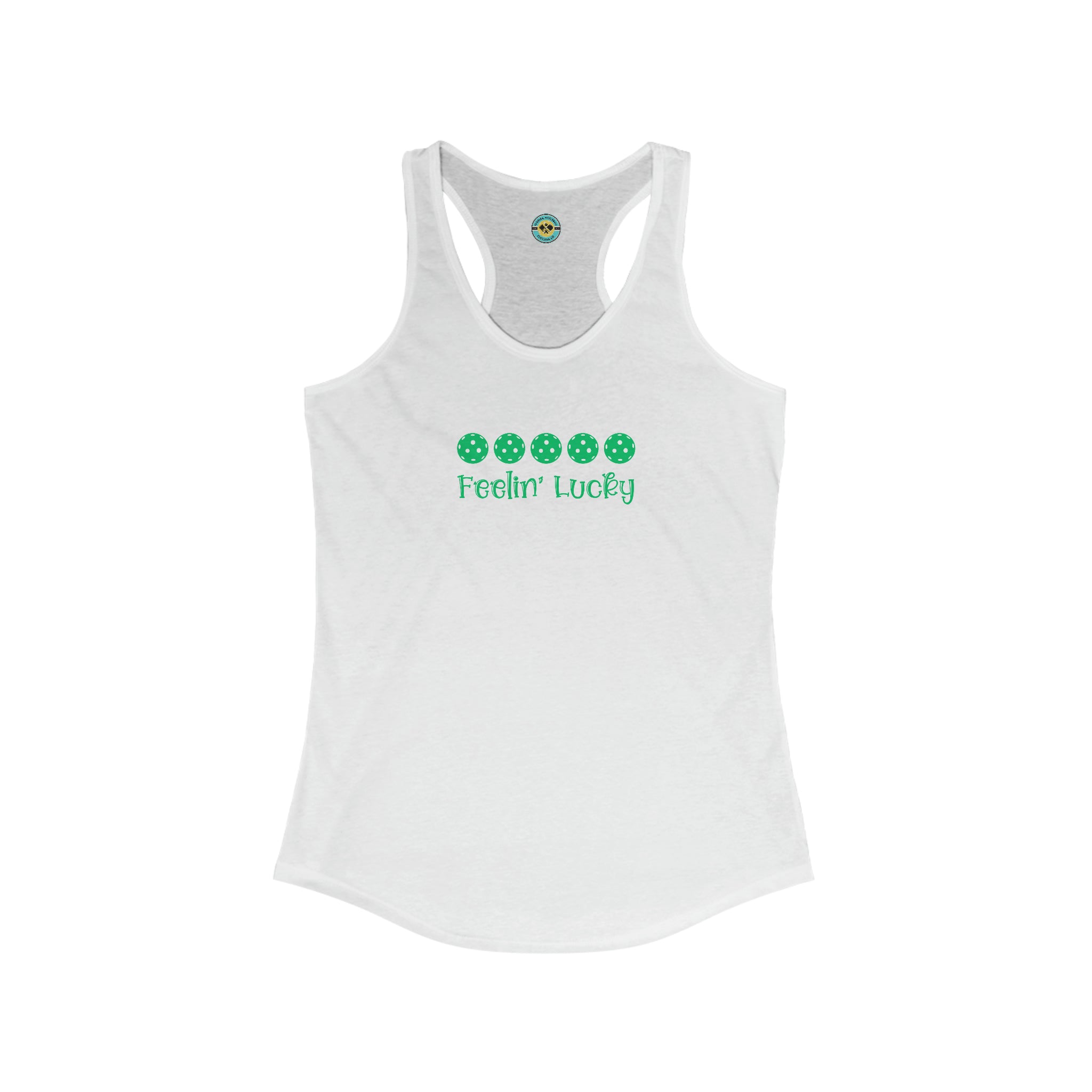 Feelin' Lucky Women's Racerback Tank