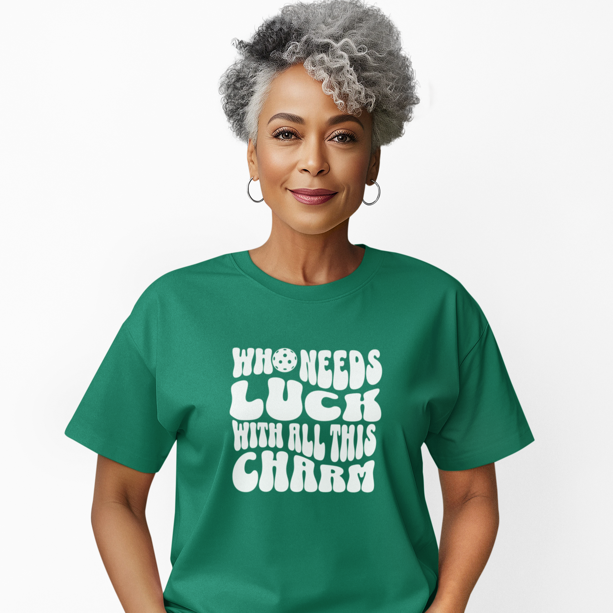 Who Needs Luck With All This Charm Unisex T-shirt