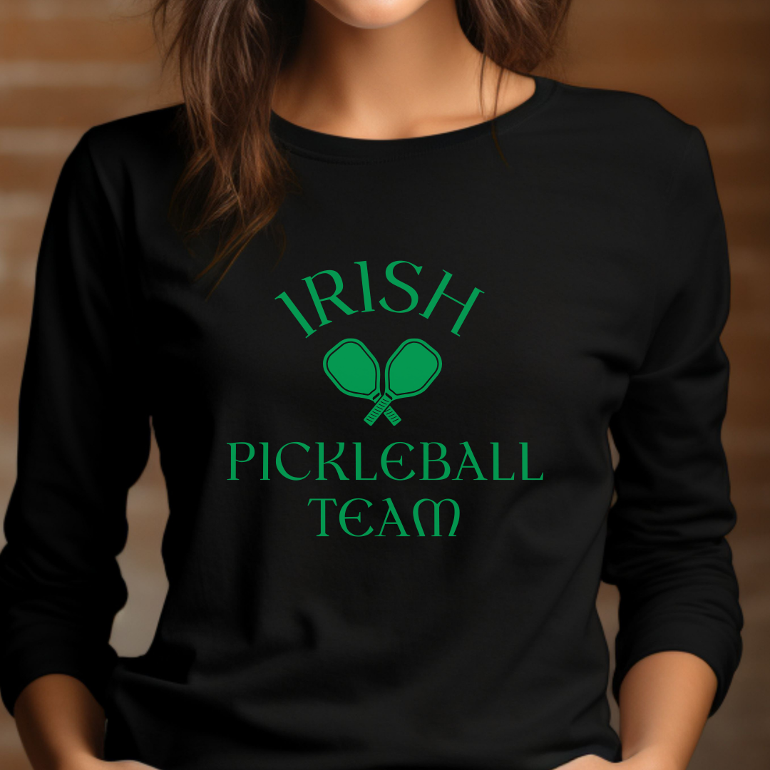 Irish Pickleball Team Unisex Long Sleeve T-shirt