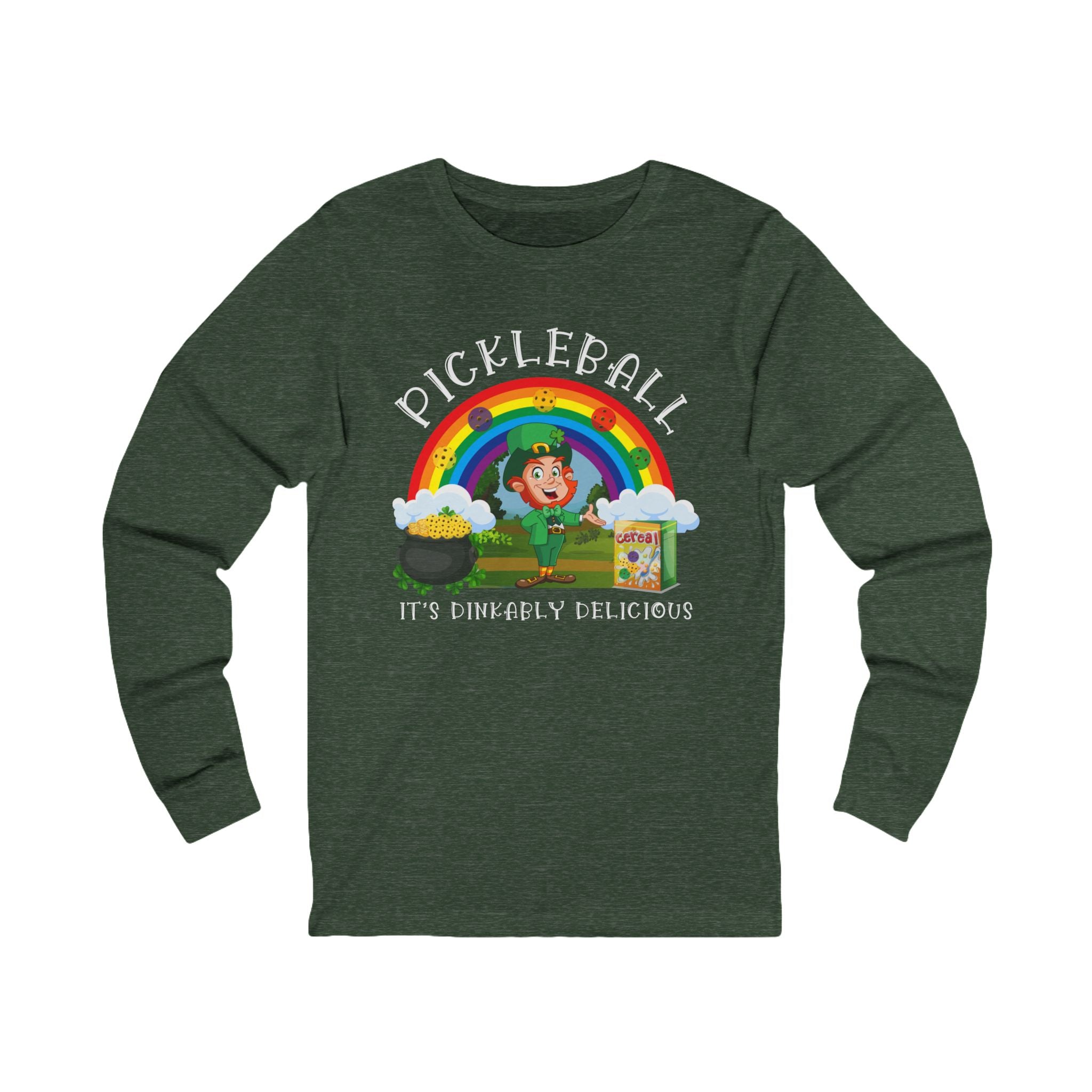 Pickleball It's Dinkably Delicious Unisex Long Sleeve T-shirt
