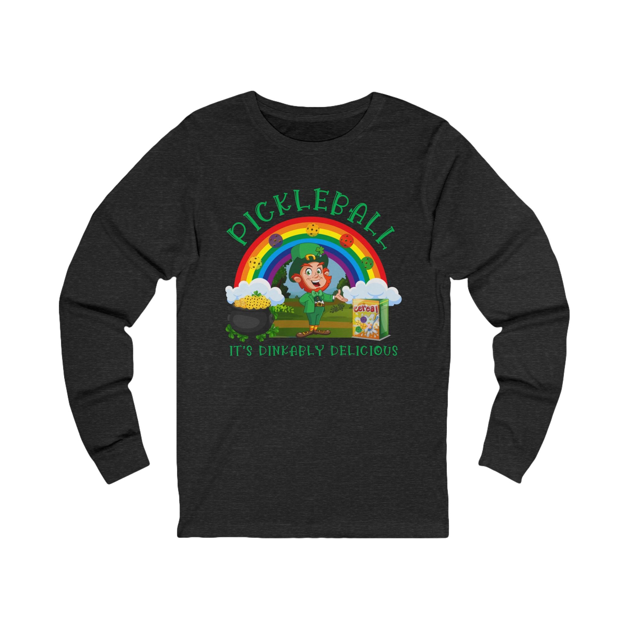 Pickleball It's Dinkably Delicious Unisex Long Sleeve T-shirt