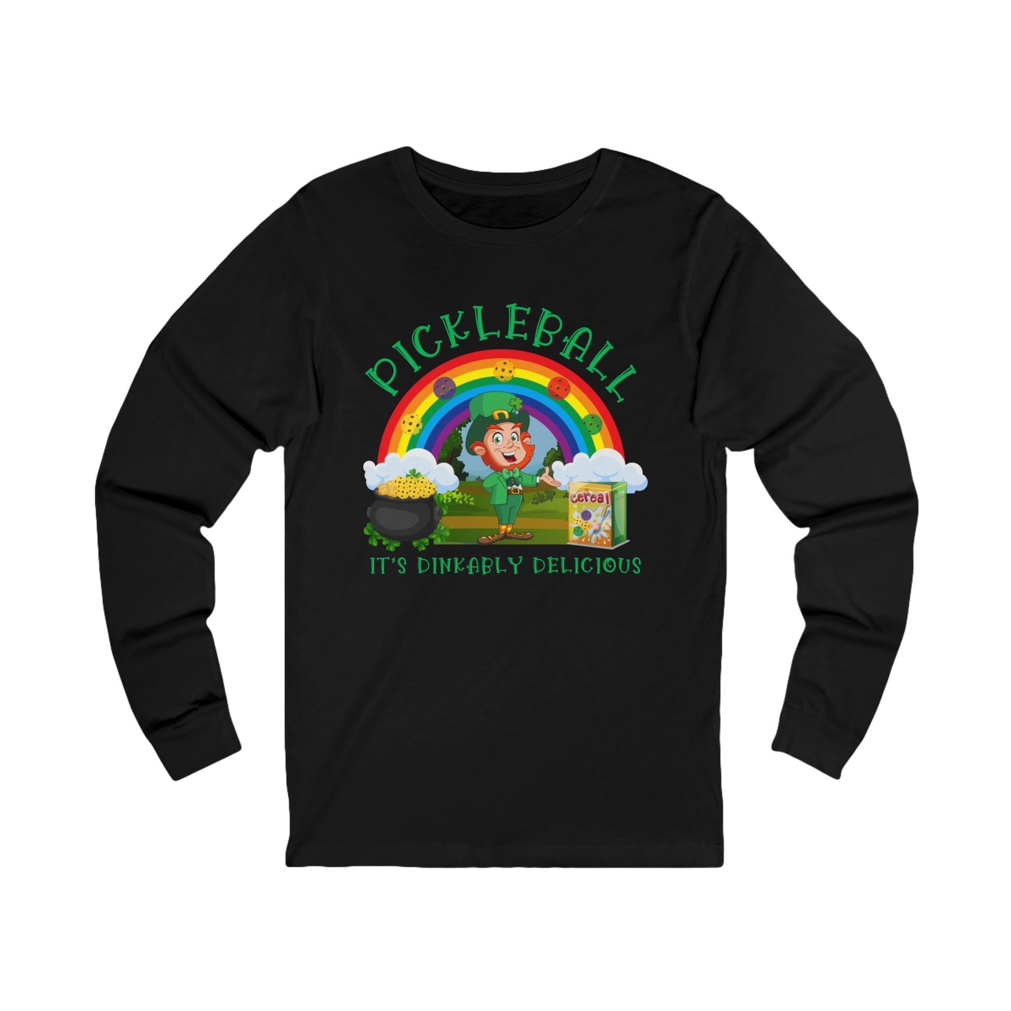 Pickleball It's Dinkably Delicious Unisex Long Sleeve T-shirt