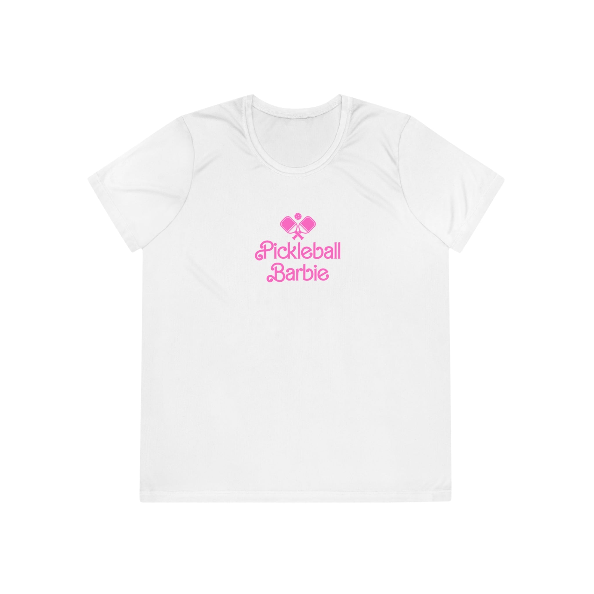Pickleball Barbie Paddles Women's Performance Tee