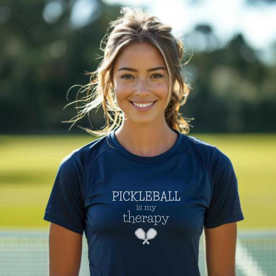 Pickleball Is My Therapy Women's Performance T-shirt