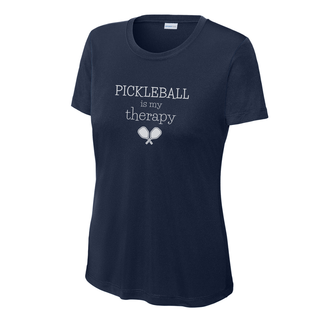 Pickleball Is My Therapy Women's Performance T-shirt