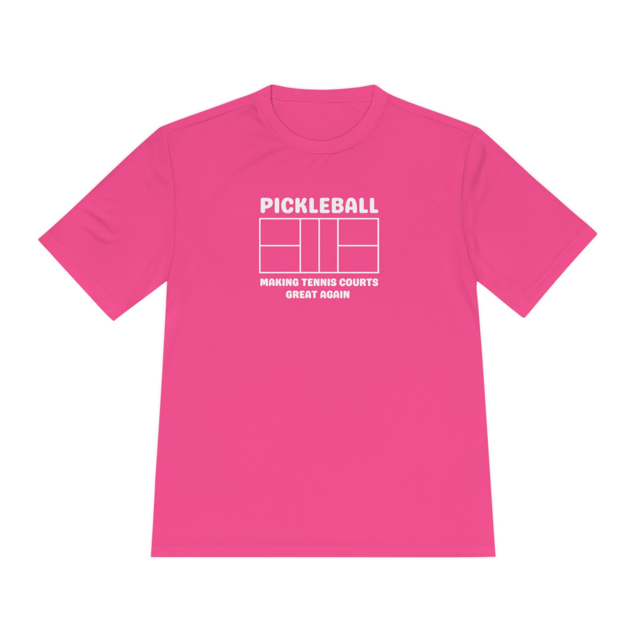 Pickleball Making Tennis Courts Great Again Unisex Performance Tee