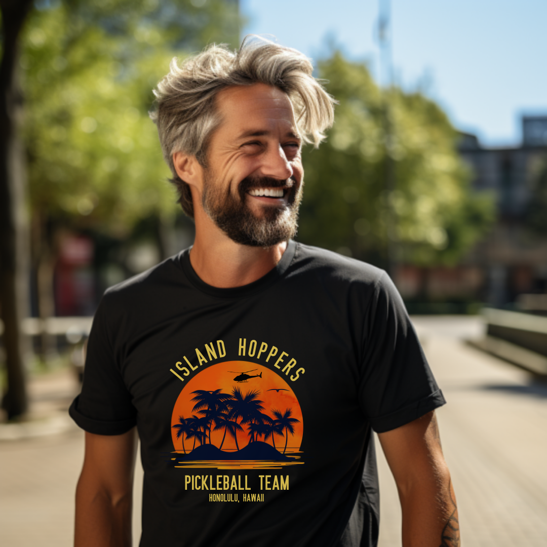 Island Hoppers Pickleball Team Unisex T-shirt
