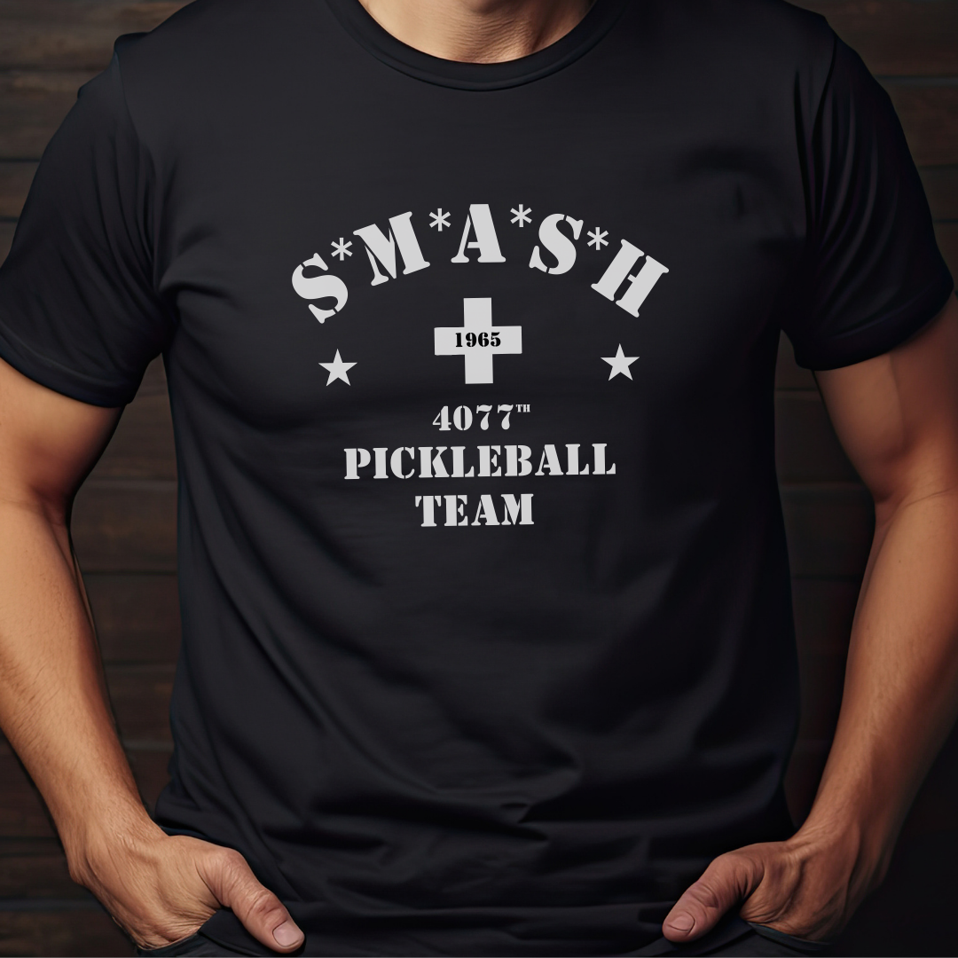 S*M*A*S*H Pickleball Team Unisex T-shirt