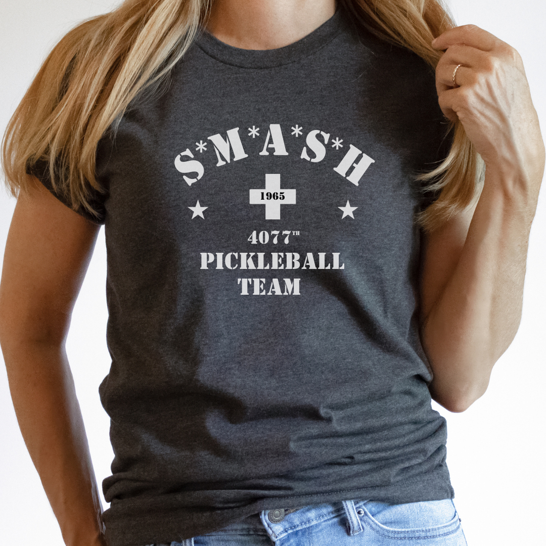 S*M*A*S*H Pickleball Team Unisex T-shirt