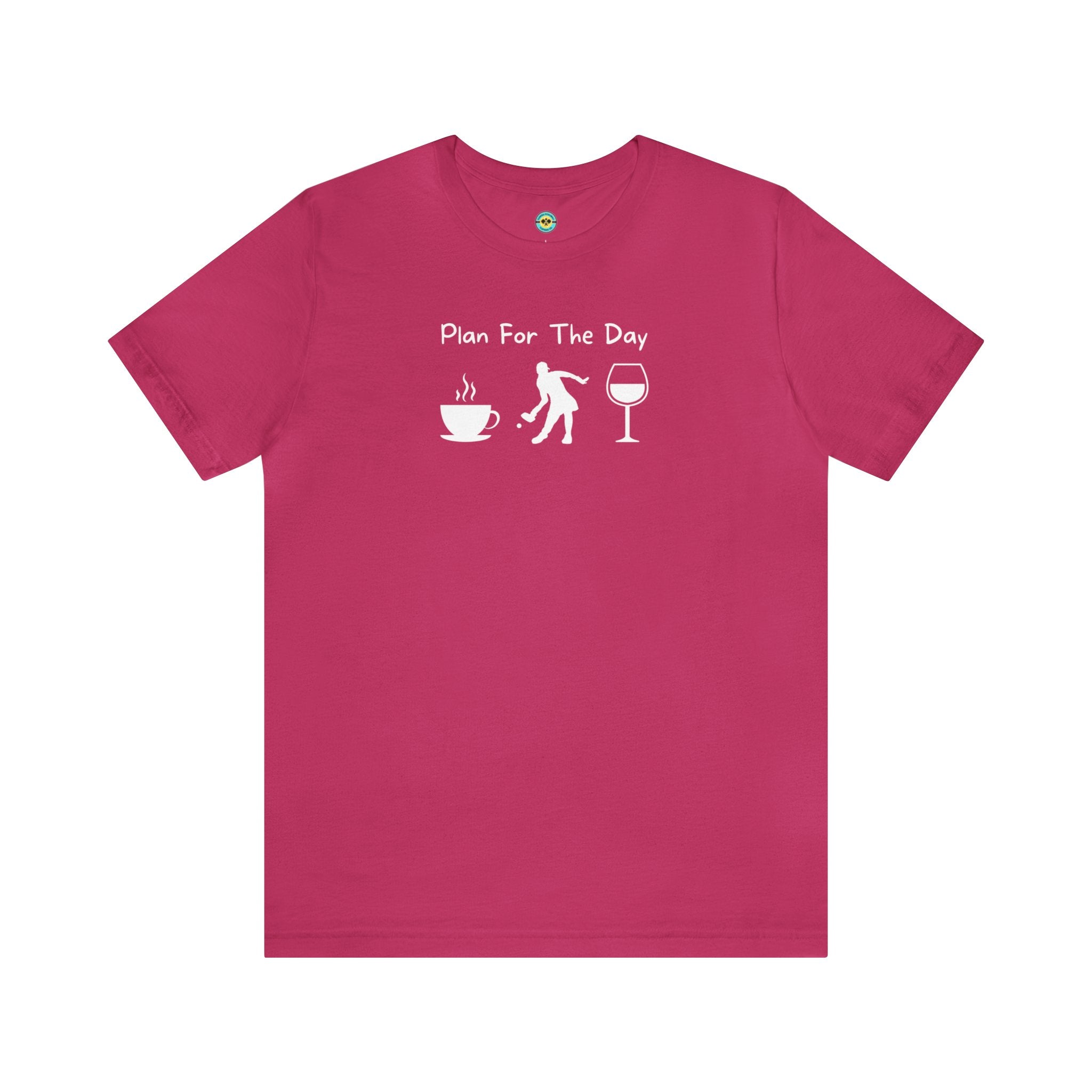 Plan for the Day Pickleball Unisex T-shirt