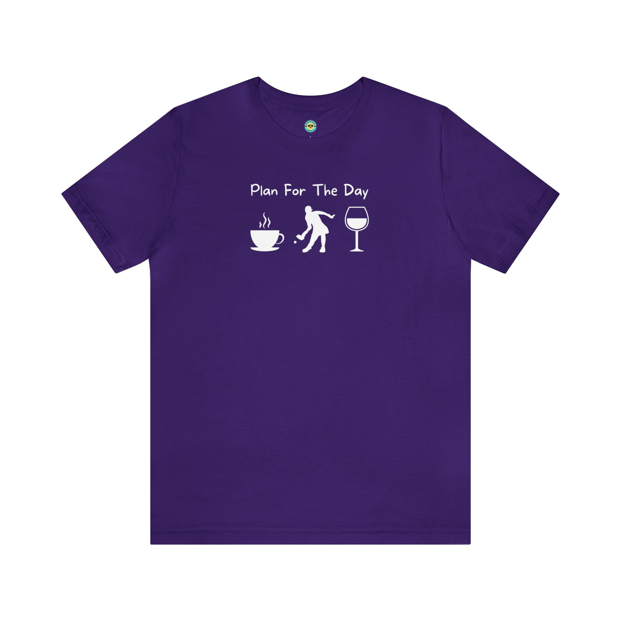 Plan for the Day Pickleball Unisex T-shirt