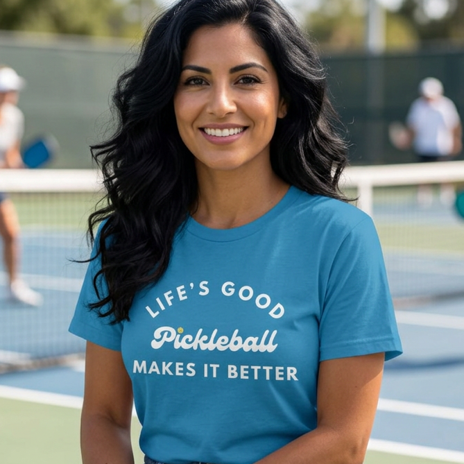 Pickleball Makes It Better Unisex T-shirt