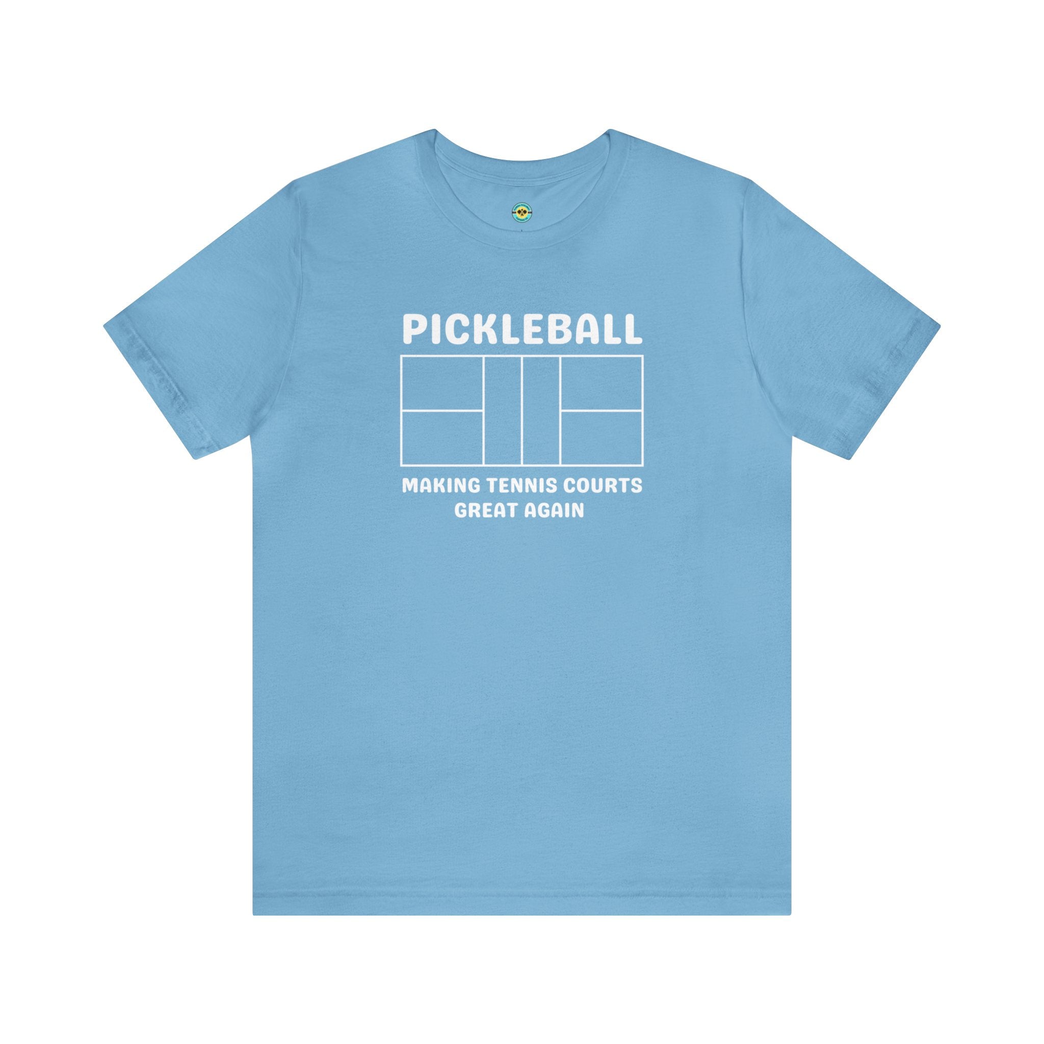 Pickleball Making Tennis Courts Great Again Unisex T-shirt