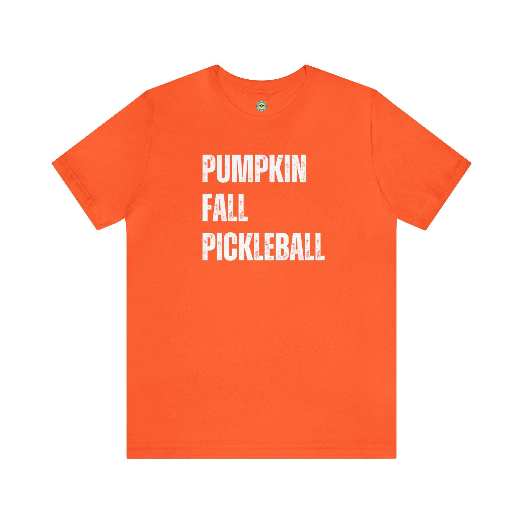 Pumpkin Fall Pickleball Unisex T-shirt