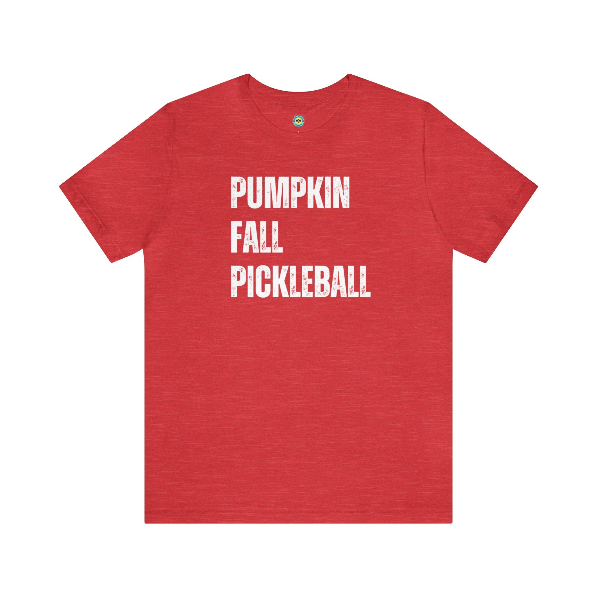 Pumpkin Fall Pickleball Unisex T-shirt