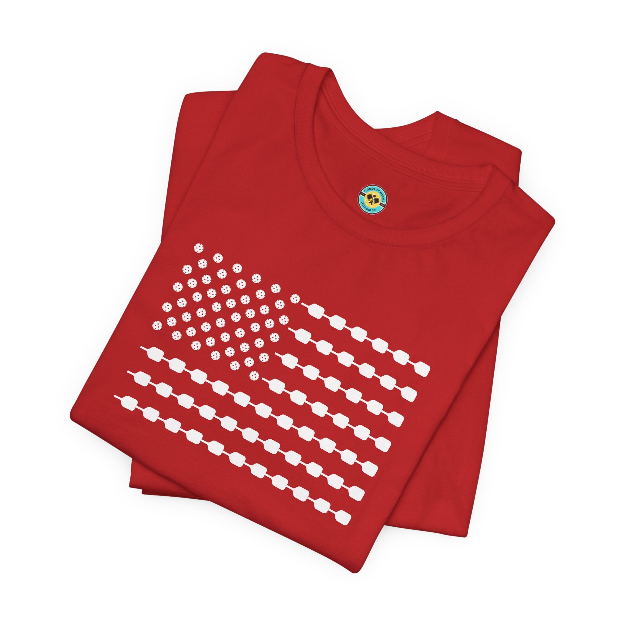 Pickleball Flag v2 Unisex T-shirt