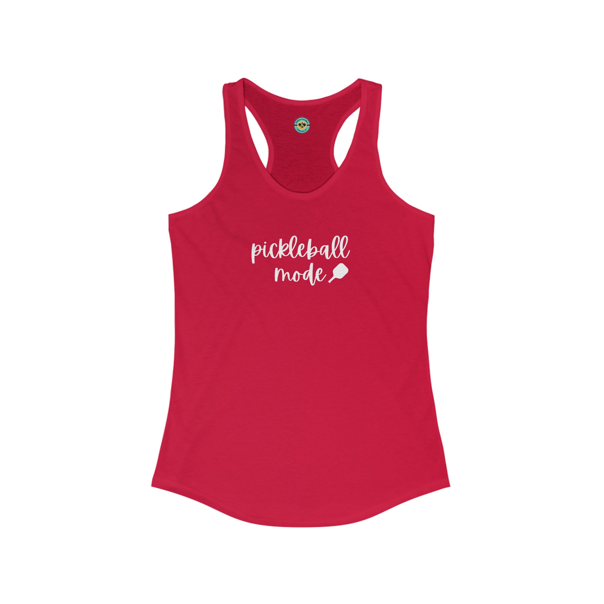 Pickleball Mode Racerback Tank