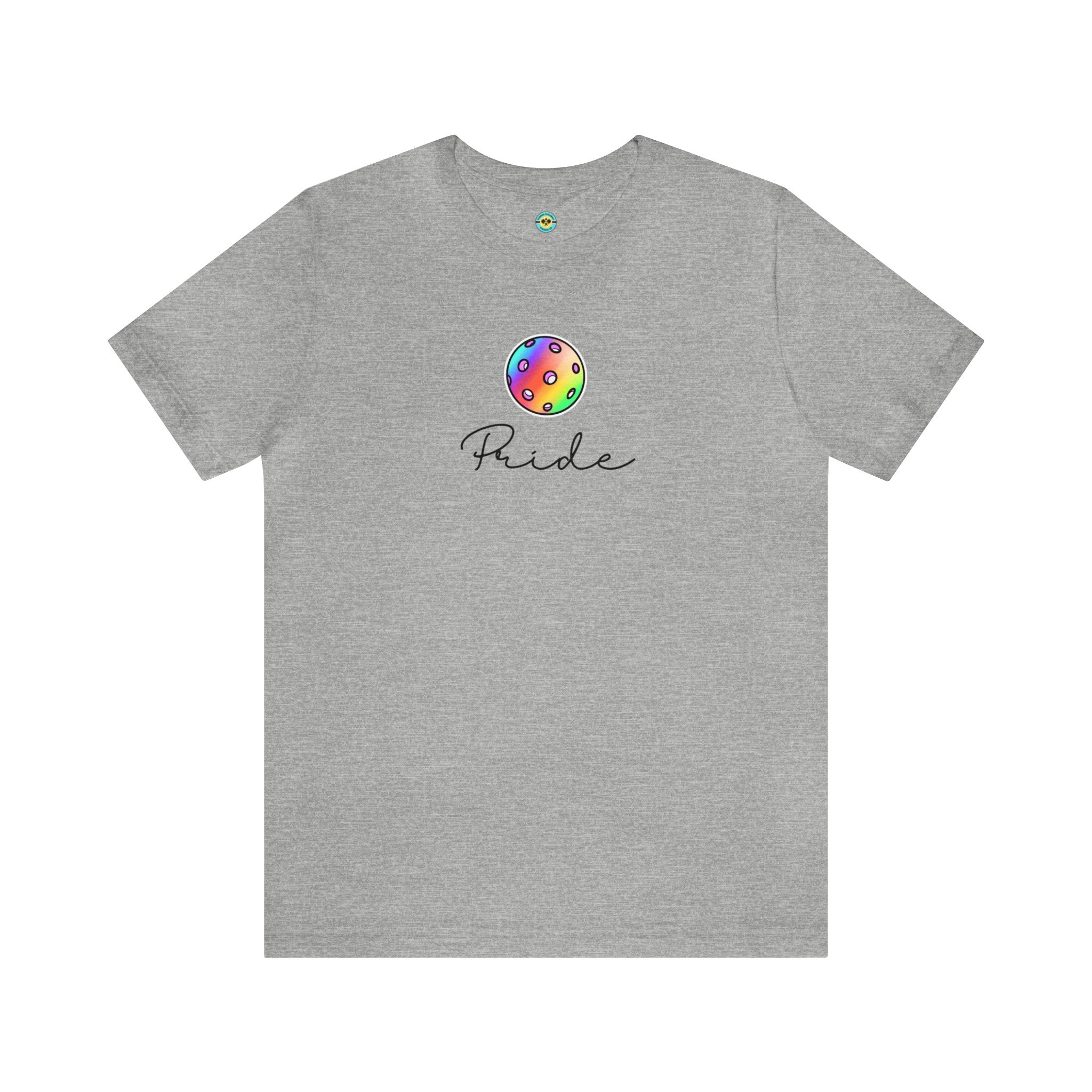 Pickleball Pride Unisex Tee - Dark Lettering