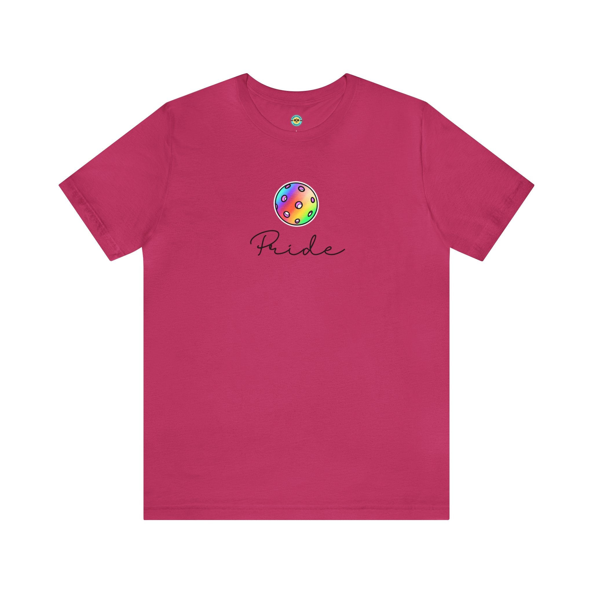 Pickleball Pride Unisex Tee - Dark Lettering