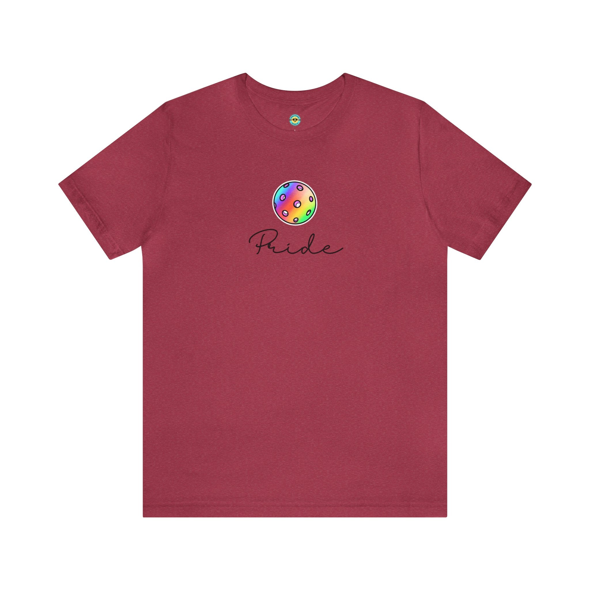 Pickleball Pride Unisex Tee - Dark Lettering