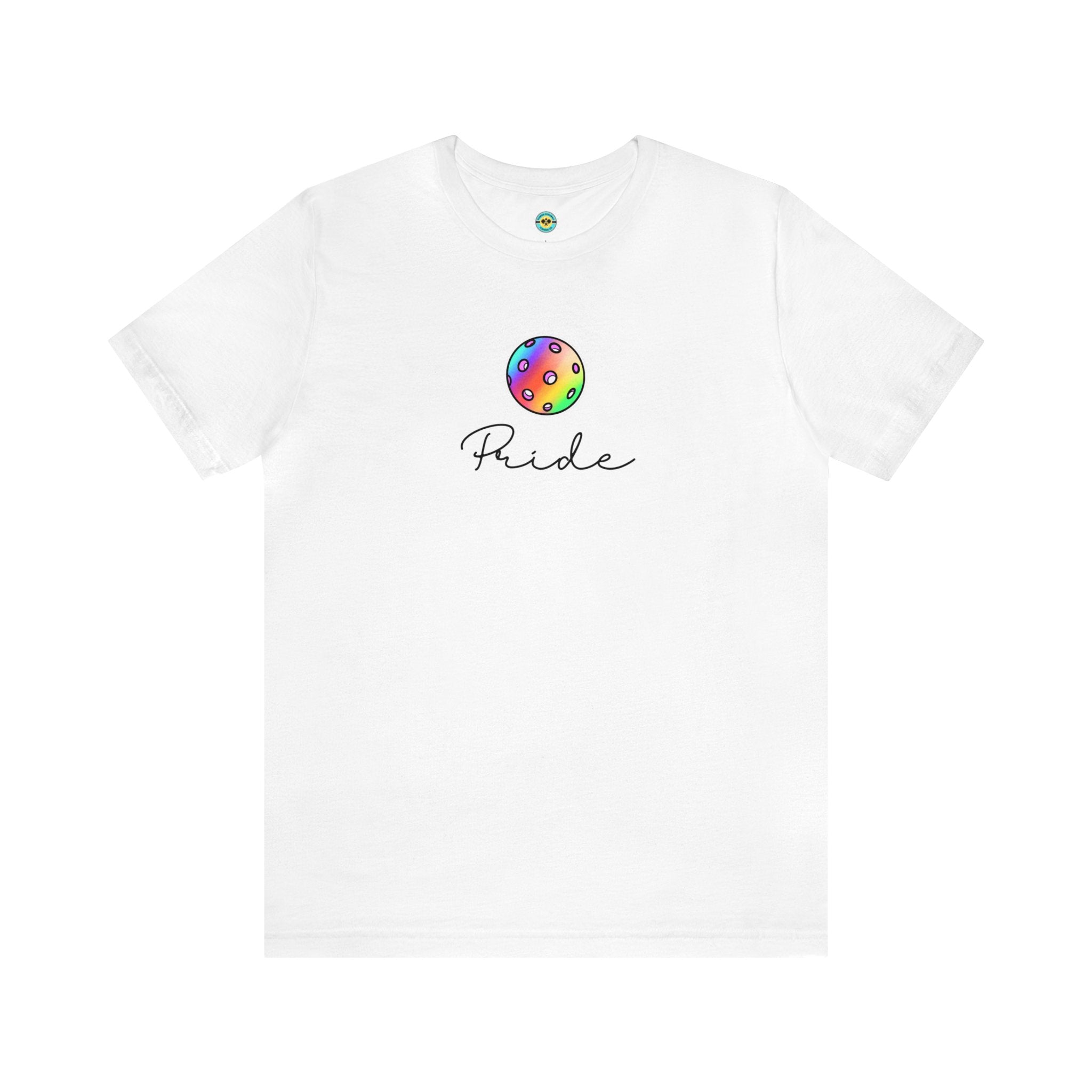 Pickleball Pride Unisex Tee - Dark Lettering