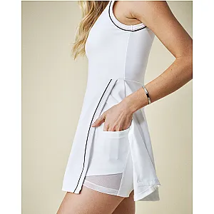 Standards Court Dress - Bright White