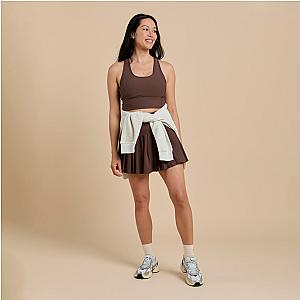 Stevie Crop Bra - Espresso