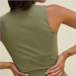 Clarkson Crop Bra - Olive