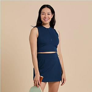 Clarkson Crop Bra - Navy