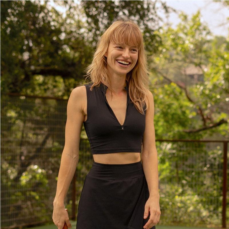 Clarkson Crop Bra - Black