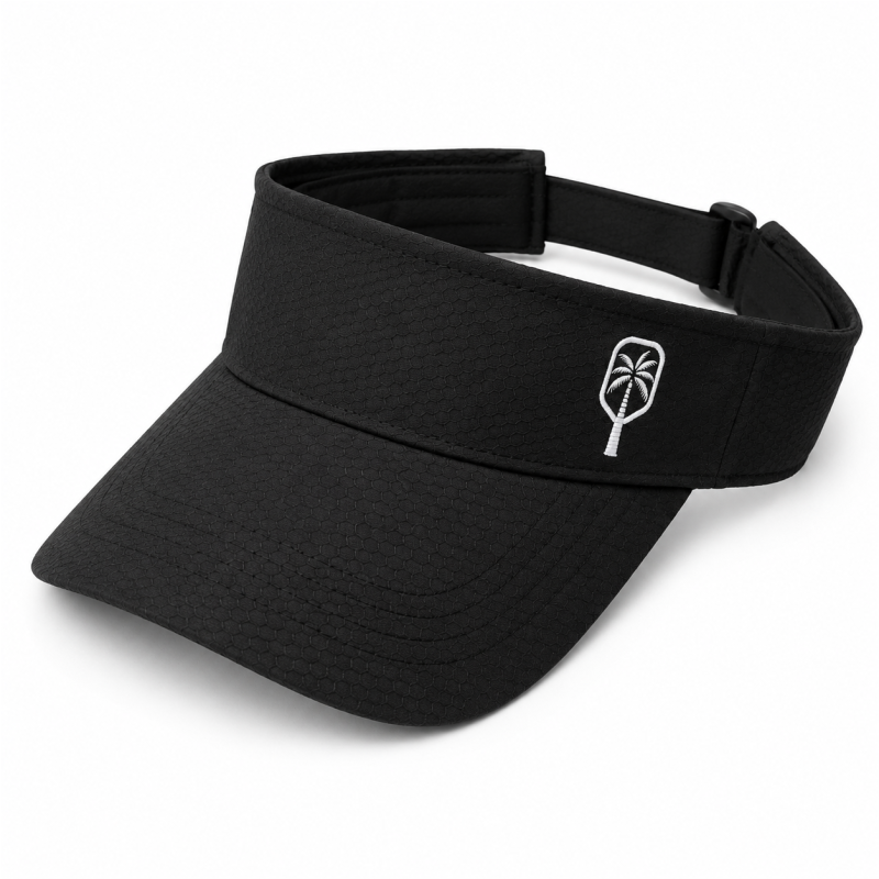 Black Pickleball Visor V 2.0