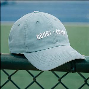 Court & Coast Lightweight Performance Tennis & Pickleball Hat - Green