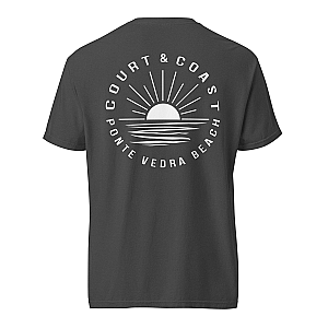 Court & Coast Short Sleeve Soft Pickleball Shirt