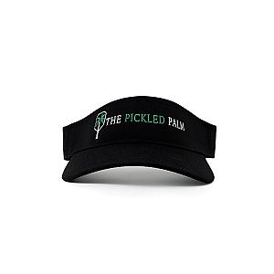 The Old School Nighttime Pickleball Visor in Black