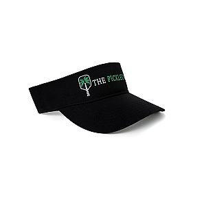 The Old School Nighttime Pickleball Visor in Black