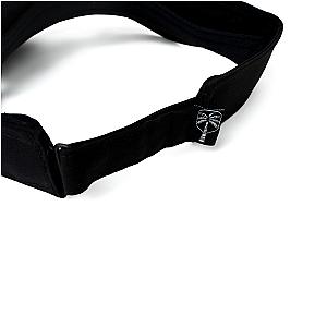 The Old School Nighttime Pickleball Visor in Black