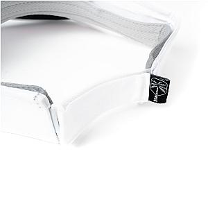 The Old School Daytime Pickleball Visor in White