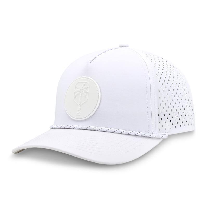 BeachSide Performance Pickleball Hat - White