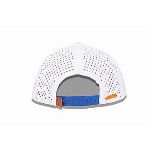 The Sunset Rally Performance Pickleball Hat - White & Blue