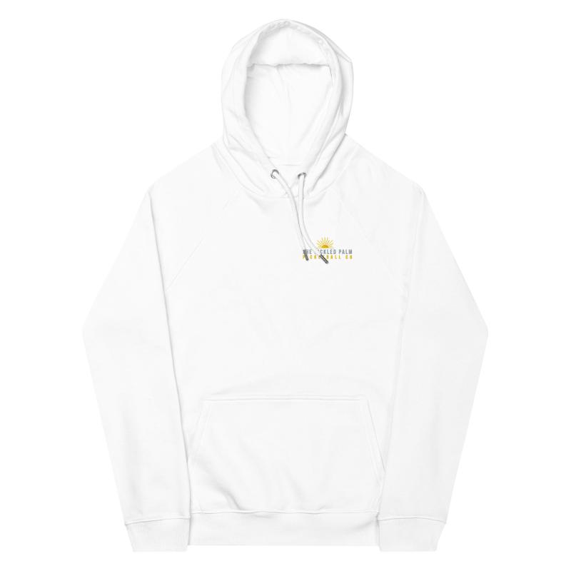 Court Side White Pickleball Hoodie