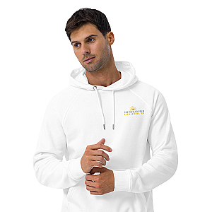 Court Side White Pickleball Hoodie