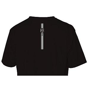 Mens Performance Midnight Black Short Sleeve Pickleball Shirt