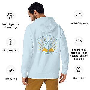 Sea Blue Pickleball Hoodie