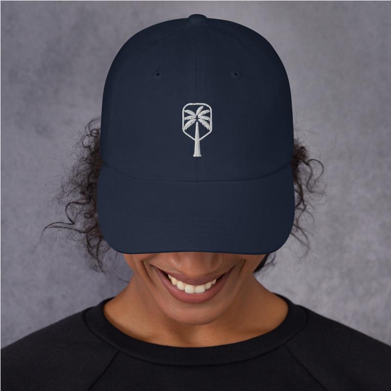 The Pickled Palm Navy Dad Pickleball Hat