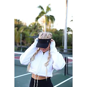 The Evening Black Pickleball Visor