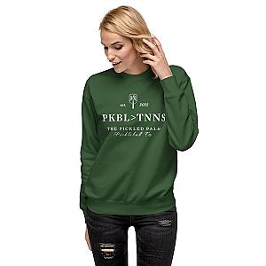 The Pickled Palm Classic Green Pickleball Sweatshirt