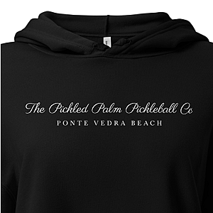 The Black Pickleball Hoodie
