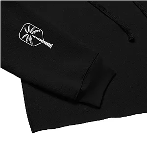 The Black Pickleball Hoodie