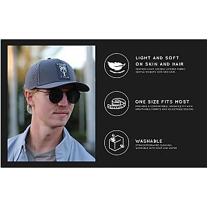 The Classy Gray Performance Pickleball Hat