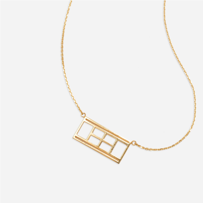 Tennis Court Necklace